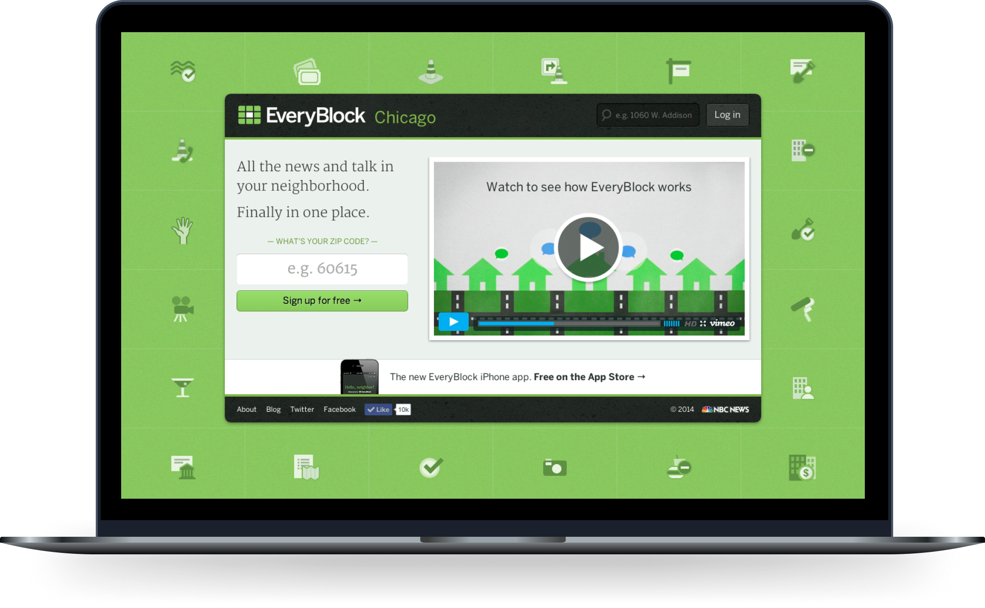 Everyblock laptop