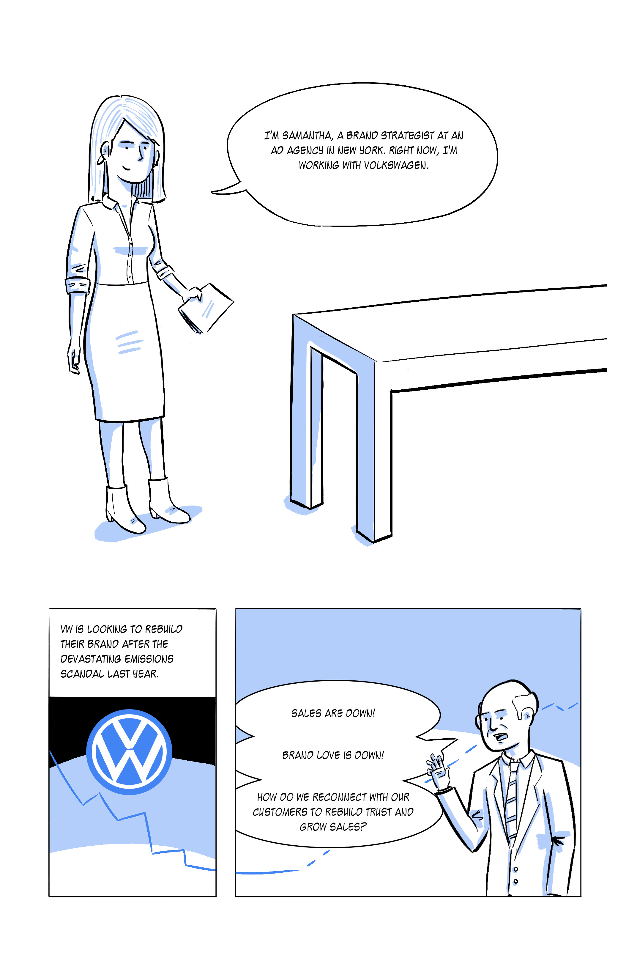 Google Moneyball Comic Page 1