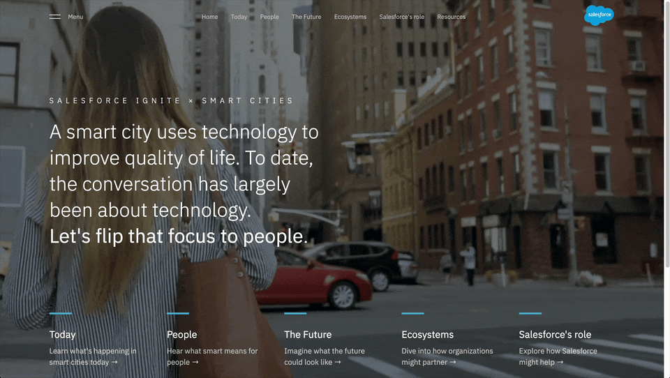 Smart Cities Homepage